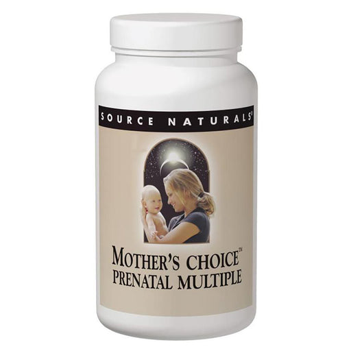 Source Naturals Vitamins, Minerals, Herbs & More Source Naturals Mothers Choice Prenatal Multiple 120 Tabs and 30 Gels (580841275436)