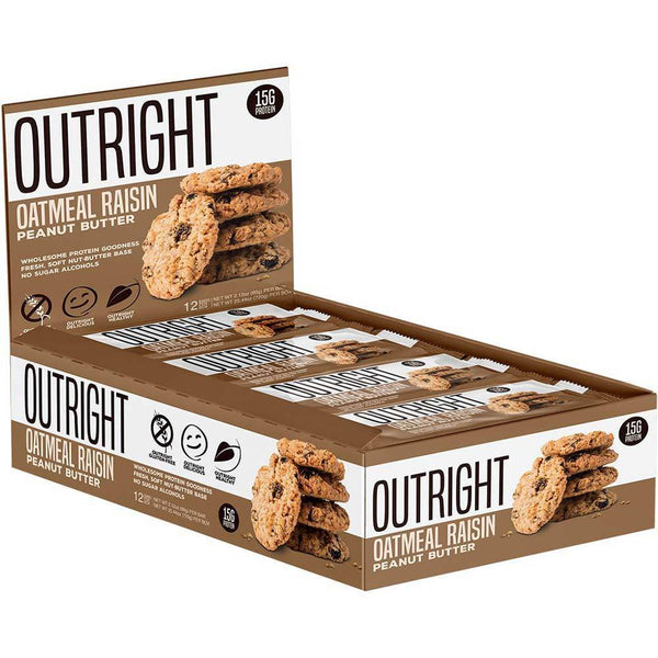 MTS Nutrition Bars Oatmeal Raisin Peanut Butter MTS Nutrition Outright Bar 12/Box