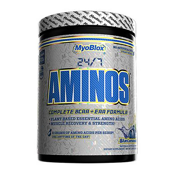 MyoBlox Amino Acids Blue Lemonade MyoBlox 24/7 Aminos 30 Servings