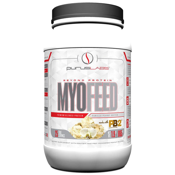 Purus Labs Sports Nutrition & More Vanilla Peanut Butter Purus Labs Myofeed PB2 2Lbs