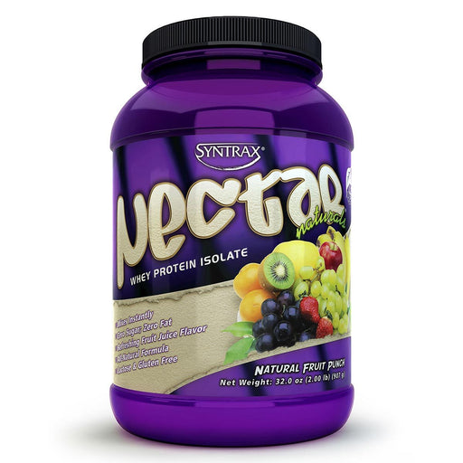 Syntrax Sports Nutrition & More Fruit Punch Syntrax Nectar Naturals 2 Lbs