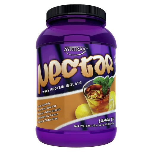 Syntrax Sports Nutrition & More Lemon Tea Syntrax Nectar 2 Lbs