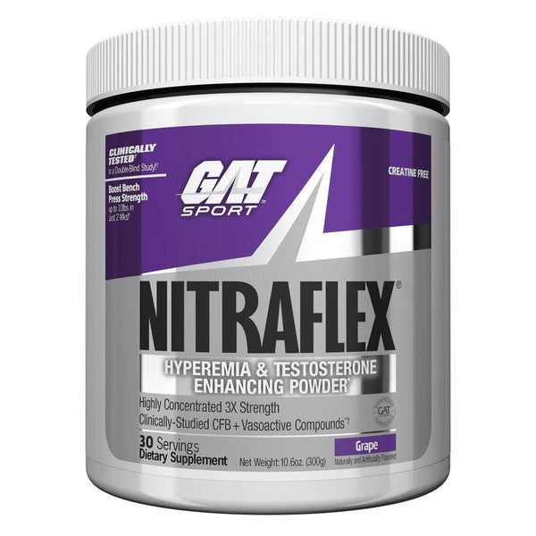 GAT Sports Nutrition & More Grape GAT Nitraflex 300 Grams