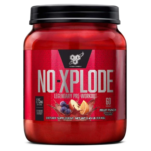 BSN Sports Nutrition & More Fruit Punch BSN NO-Xplode 60 Servings