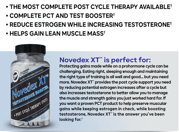 Hi-Tech Pharmaceuticals Sports Nutrition & More Hi-Tech Pharmaceuticals Novedex XT 60CT