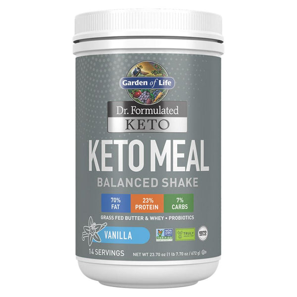 Garden of Life Meal Replacement Powders VANILLA Garden Of Life Keto Meal