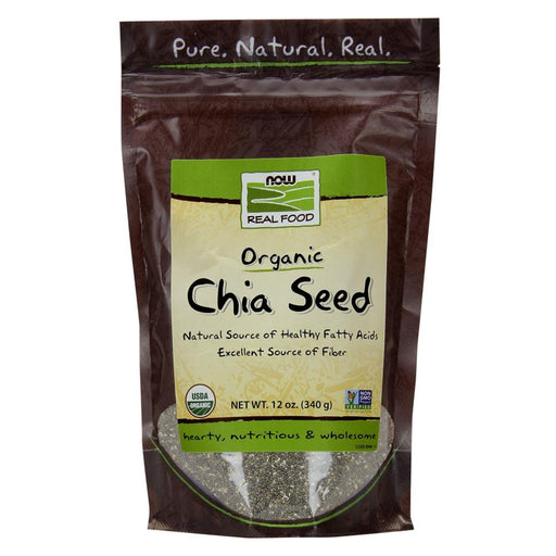 Now Foods Vitamins, Minerals, Herbs & More Now Foods Black Chia Seeds Organic 12 Oz