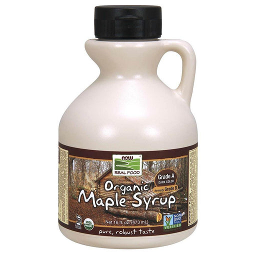 Now Foods Vitamins, Minerals, Herbs & More Now Foods Maple Syrup Grade A Organic 16 Oz (582158680108)