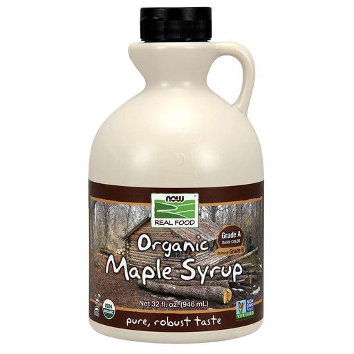 Now Foods Vitamins, Minerals, Herbs & More Now Foods Maple Syrup Grade A Org 32 Oz (582225592364)