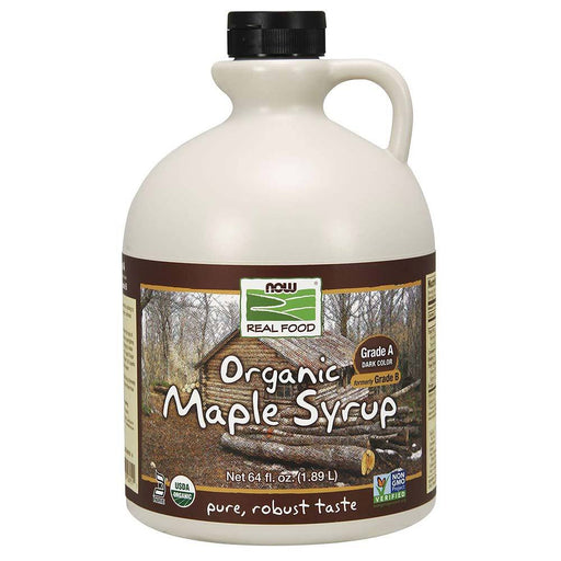 Now Foods Vitamins, Minerals, Herbs & More Now Foods Maple Syrup Grade A Org 64 Oz (582199771180)