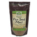 Now Foods Vitamins, Minerals, Herbs & More Now Foods Organic Flax Seed Meal 12 oz (580559241260)