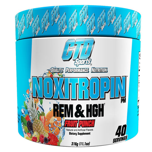 CTD Labs Sports Nutrition & More Fruit Punch CTD Labs Noxitropin PM 40 Servings (581423169580)