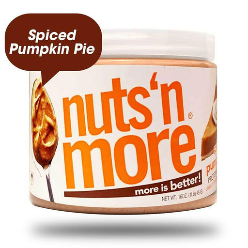 Nuts 'N More Sports Nutrition & More Nuts 'N More Pumpkin Spice Peanut Butter 16 Oz (582512410668)
