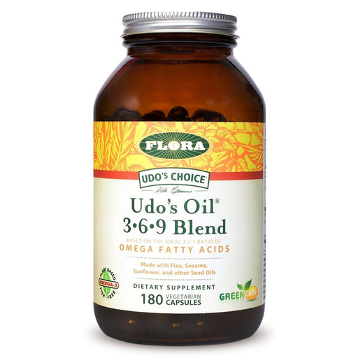 Flora (Udo's Choice) Vitamins, Minerals, Herbs & More Flora Udo's Choice Oil Blend 180 Caps