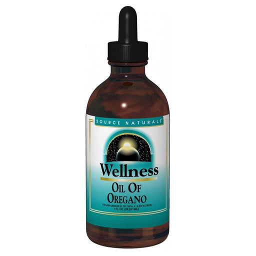 Source Naturals Vitamins, Minerals, Herbs & More Source Naturals Wellness Oil of Oregano Standardized to 70% Carvacrol 1 Fl Oz (580891541548)