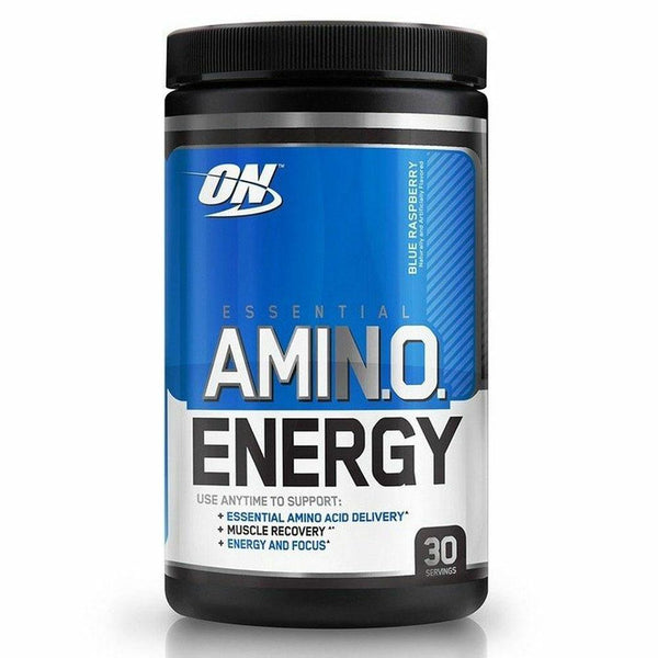 Optimum Nutrition Sports Nutrition & More Blue Raspberry Optimum Nutrition Amino Energy 30 Servings