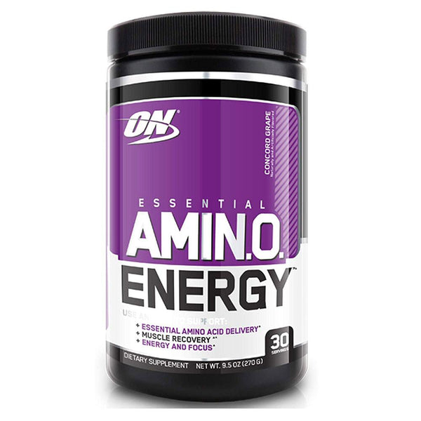 Optimum Nutrition Sports Nutrition & More Concord Grape Optimum Nutrition Amino Energy 30 Servings
