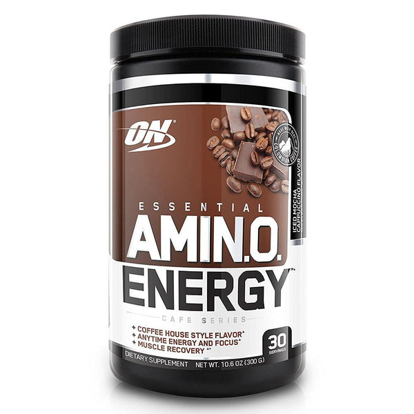 Optimum Nutrition Sports Nutrition & More Iced Mocha Cappuccino Optimum Nutrition Amino Energy 30 Servings