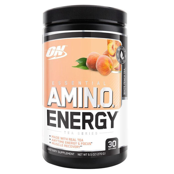 Optimum Nutrition Sports Nutrition & More White Peach Tea Optimum Nutrition Amino Energy 30 Servings