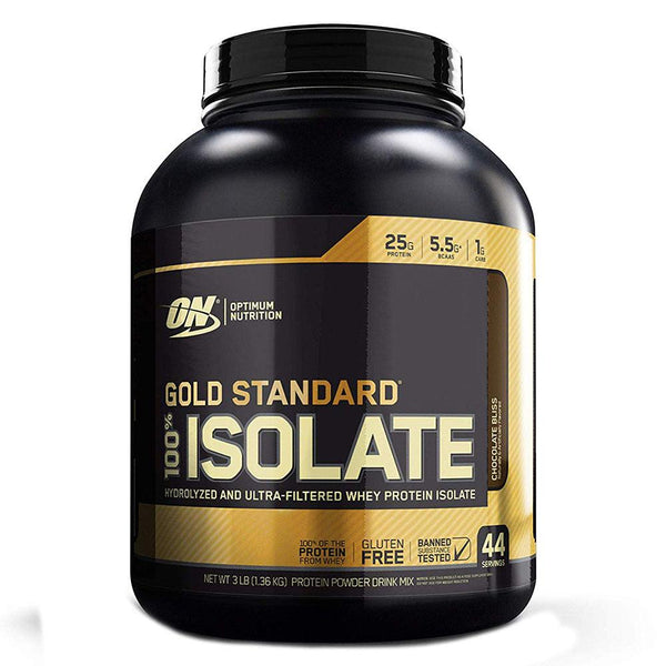 Optimum Nutrition Protein Powders Chocolate Bliss Optimum Nutrition Gold 100% Isolate 44 Servings (1730990571564)