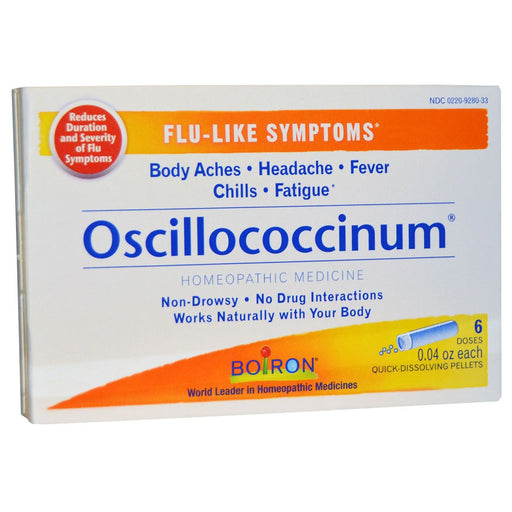 Boiron Vitamins, Minerals, Herbs & More Boiron Oscillococcinum 6 Doses (580554194988)