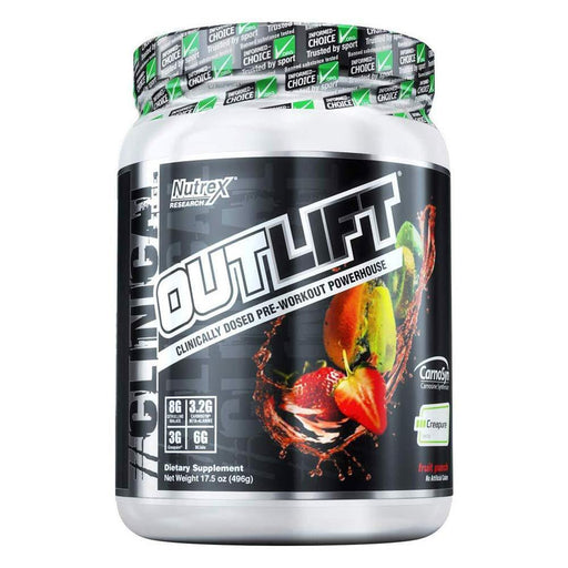 Nutrex Research Pre-Workouts Fruit Punch Nutrex Research Outlift 20 Servings