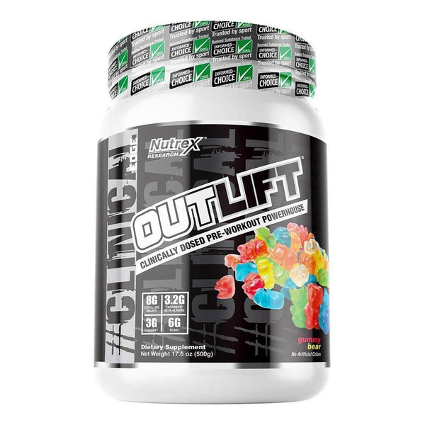 Nutrex Research Pre-Workouts Gummy Bear Nutrex Research Outlift 20 Servings