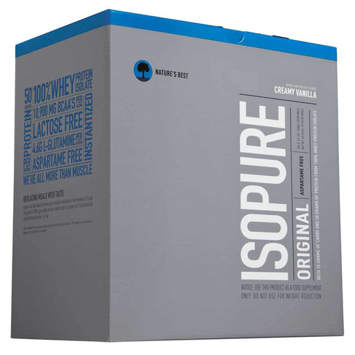 Nature's Best Sports Nutrition & More Creamy Vanilla Nature's Best Isopure Low Carb 20 Pack (580548395052)
