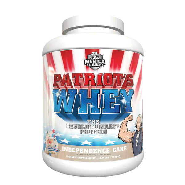 'Merica Labz Protein Powders INDEPENDENCE CAKE Merica Labz Patriot's Whey 2lb