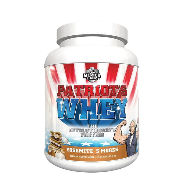 'Merica Labz Protein Powders YOSEMITE S'MORES Merica Labz Patriot's Whey 2lb