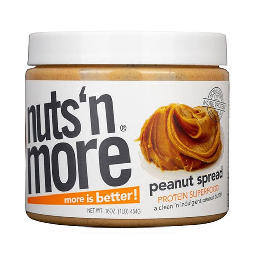 Nuts 'N More Sports Nutrition & More Nuts 'N More Peanut Butter 16 Oz (581901058092)