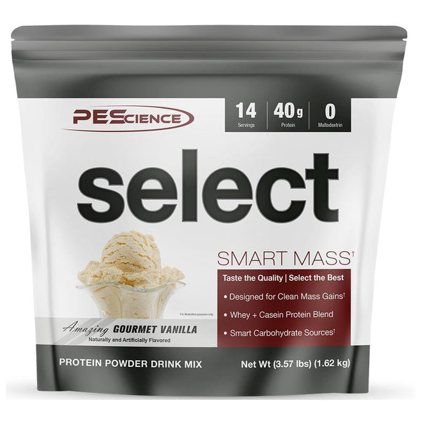 PEScience Protein Powders Amazing Gourmet Vanilla PEScience Select Smart Mass 14 Servings (1740784762924)