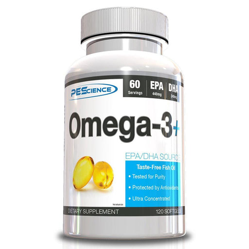 PEScience Essential Fatty Acids & - Oils Default PEScience Omega 3+ 120 Softgels (1789370597420)