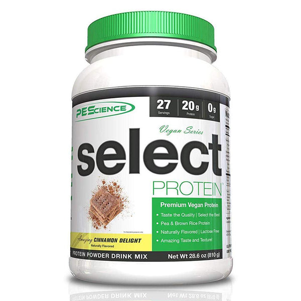 PEScience Protein Powders Amazing Cinnamon Delight PEScience Select Vegan Protein 27 Servings
