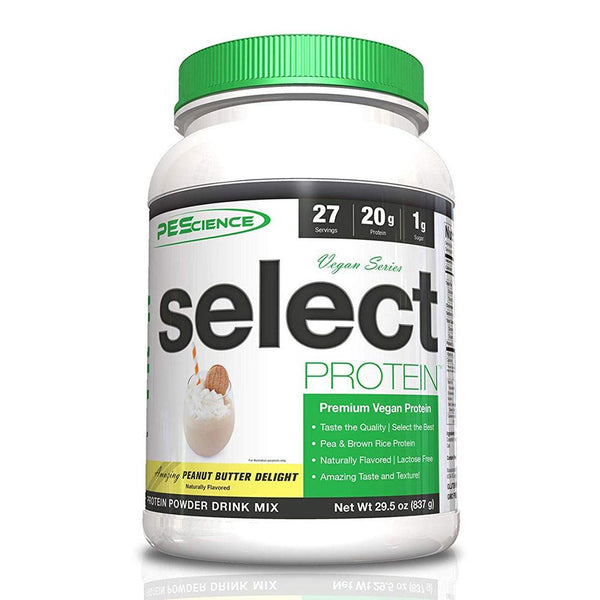 PEScience Protein Powders Peanut Butter PEScience Select Vegan Protein 27 Servings