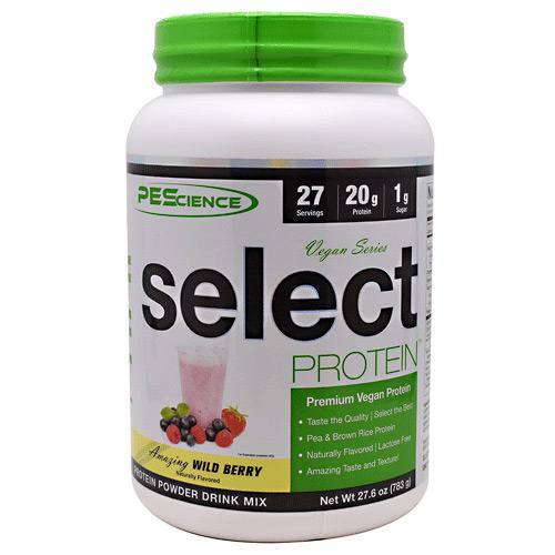 PEScience Protein Powders Amazing Wild Berry PEScience Select Vegan Protein 27 Servings
