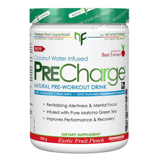NovaForme Sports Nutrition & More NovaForme PRECharge Exotic Fruit Punch 30 Servings (582542098476)