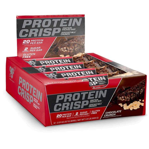 BSN Bars Chocolate Crunch BSN Protein Crisp 12/Box