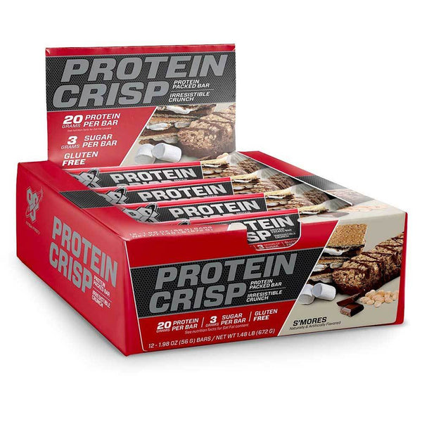 BSN Bars S'mores BSN Protein Crisp 12/Box