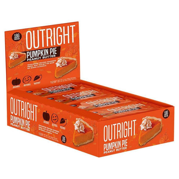 MTS Nutrition Bars Pumpkin Pie Peanut Butter MTS Nutrition Outright Bar 12/Box