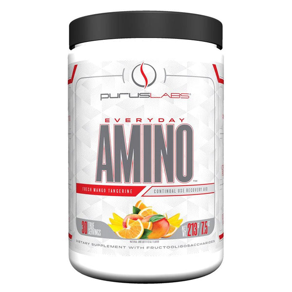 Purus Labs Sports Nutrition & More Fresh Mango Tangerine Purus Labs Everyday Amino 30 Servings