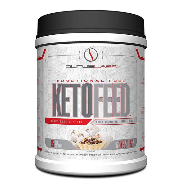 Purus Labs Protein Powders Creamy Butter Pecan Purus Labs KetoFeed 15 Servings (1770594631724)