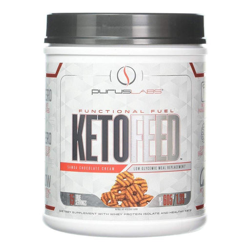 Purus Labs Protein Powders Samoa Chocolate Cream Purus Labs KetoFeed 15 Servings (1770594631724)