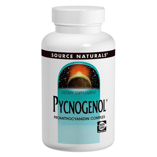 Source Naturals Vitamins, Minerals, Herbs & More Source Naturals Pure Pycnogenol 50mg 60 Tabs (581596741676)
