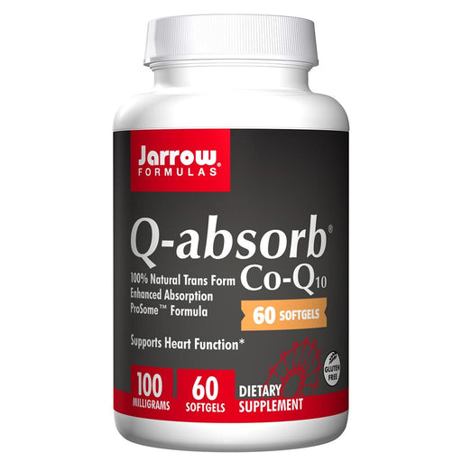 Jarrow Formulas Vitamins, Minerals, Herbs & More Jarrow Formulas Q-absorb Co-Q10 100mg 60 Softgels