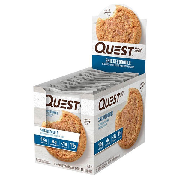 Quest Nutrition Sports Nutrition & More Snickerdoodle Quest Nutrition Cookies 12/Box