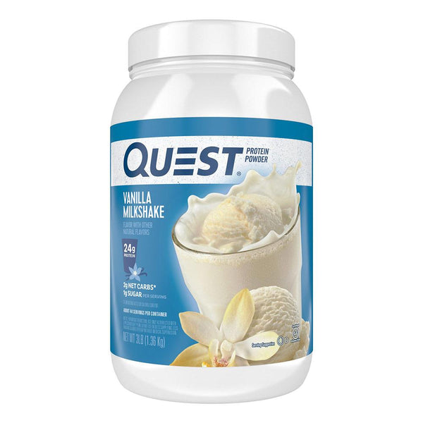 Quest Nutrition Protein Powders Vanilla Milkshake Quest Nutrition Protein Powder 3lb (1693190651948)