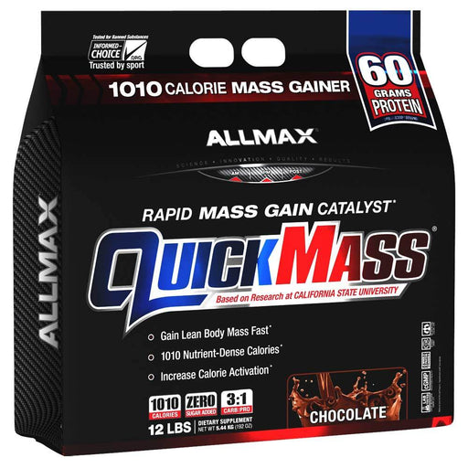 Allmax Nutrition Sports Nutrition & More Chocolate Allmax Nutrition QuickMass Loaded 12 Lbs