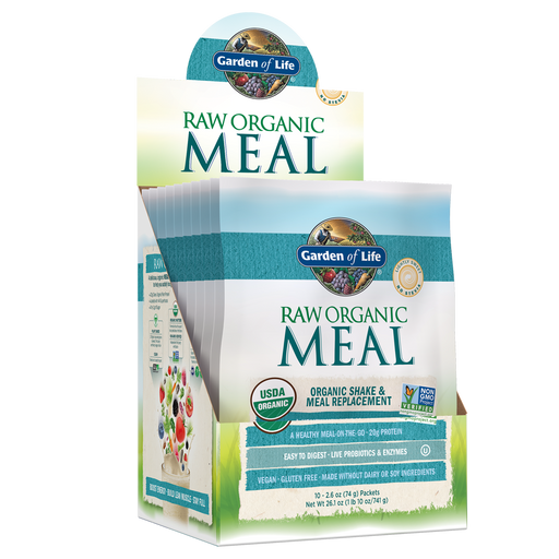 Garden of Life Vitamins, Minerals, Herbs & More Original Garden of Life Raw Meal Packets 10/Box (581460033580)