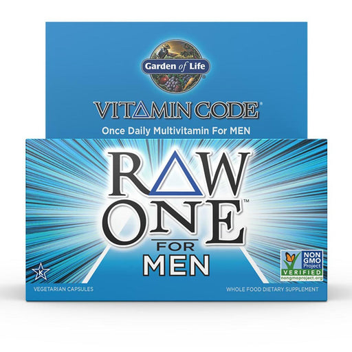 Garden of Life Vitamins, Minerals, Herbs & More Garden of Life Vitamin Code Raw One for Men 75 Caps